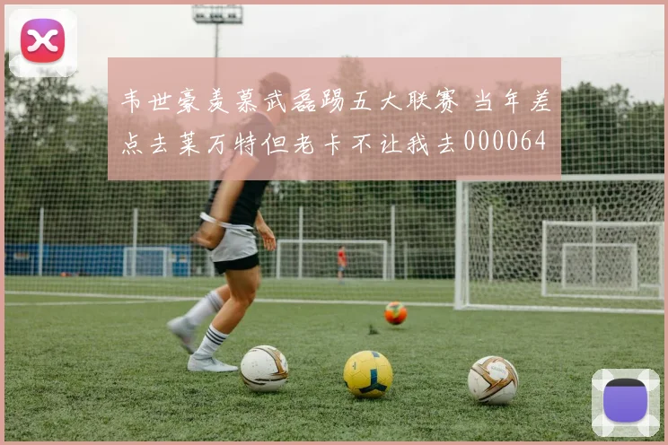 韦世豪羡慕武磊踢五大联赛 当年差点去莱万特但老卡不让我去0000644
